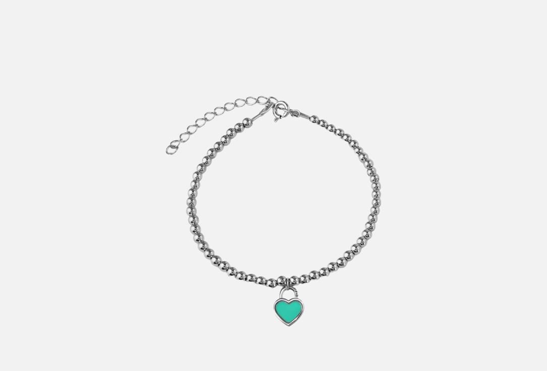 

Браслет Серебряный ЗОЛОТО РУССКИХ, Bobbles BIG selflove 1 шт