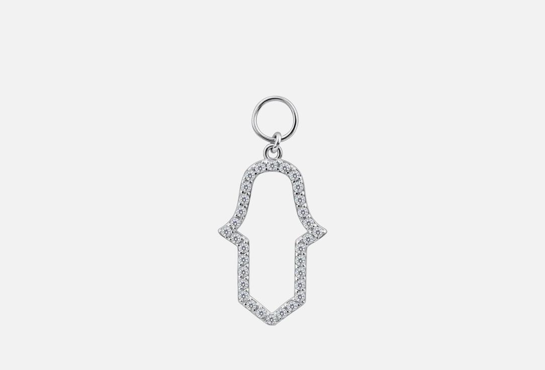 Изображение товара Подвеска Серебряная Золото Русских Hamsa shine