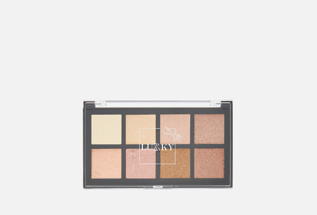 

палетка корректирующих пудр LUKKY, Face Case 20 г