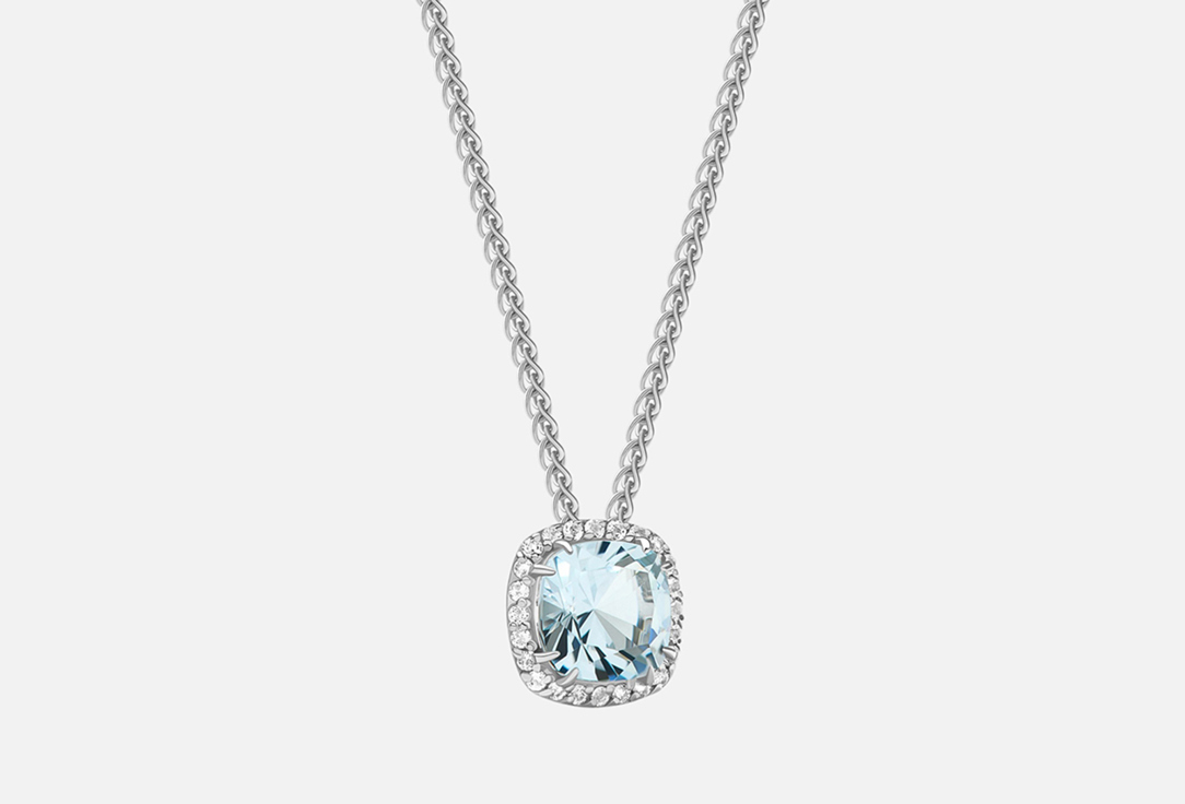 Изображение товара Цепочка серебряная SECRETS jewelry с голубым топазом
