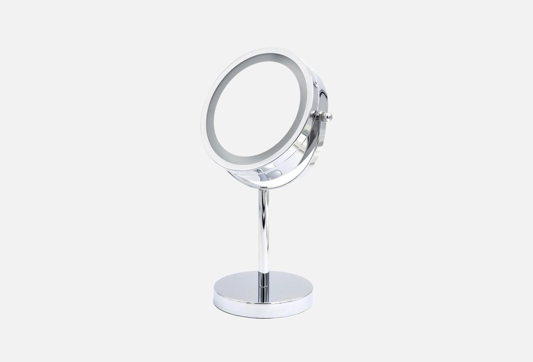 Изображение товара Зеркало косметическое настольное Ridder Daisy LED хром