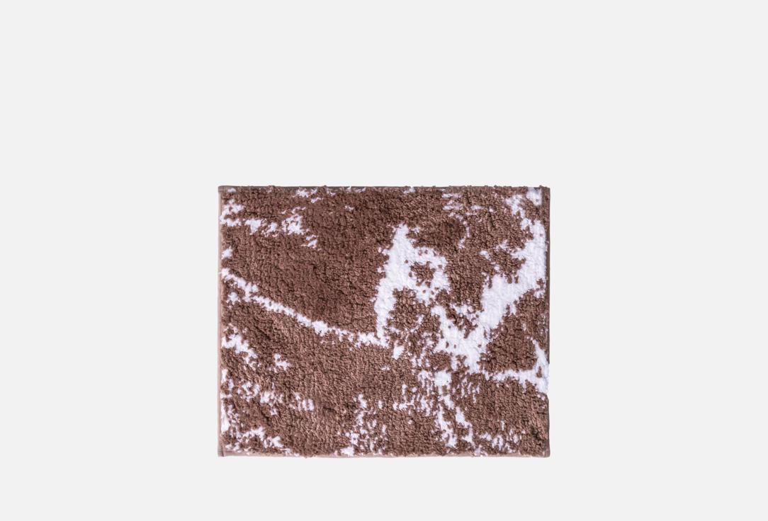 Изображение товара Коврик для ванной Ridder Marmor бежевый 55x50 см из микрофибры высокое качество