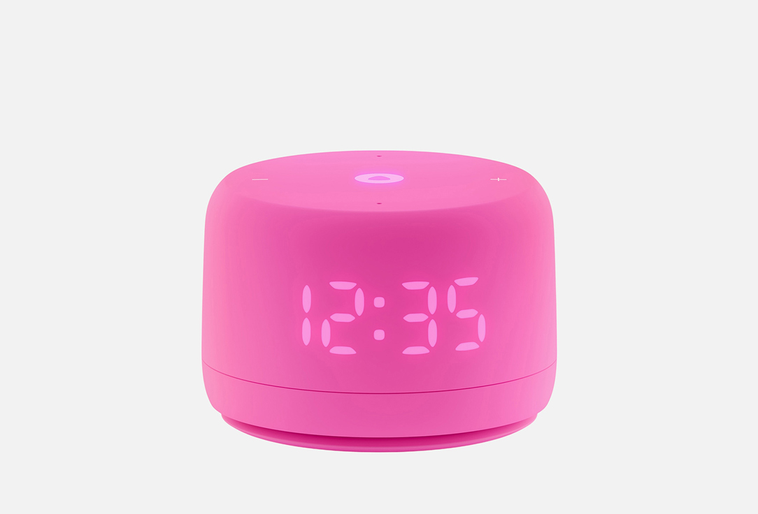 Изображение товара Умная колонка Яндекс станция лайт 2 розовая с дисплеем и Алисой