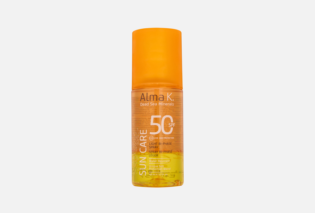 Изображение товара Двухфазный солнцезащитный спрей для тела SPF50 Alma K. Light bi-phase spray