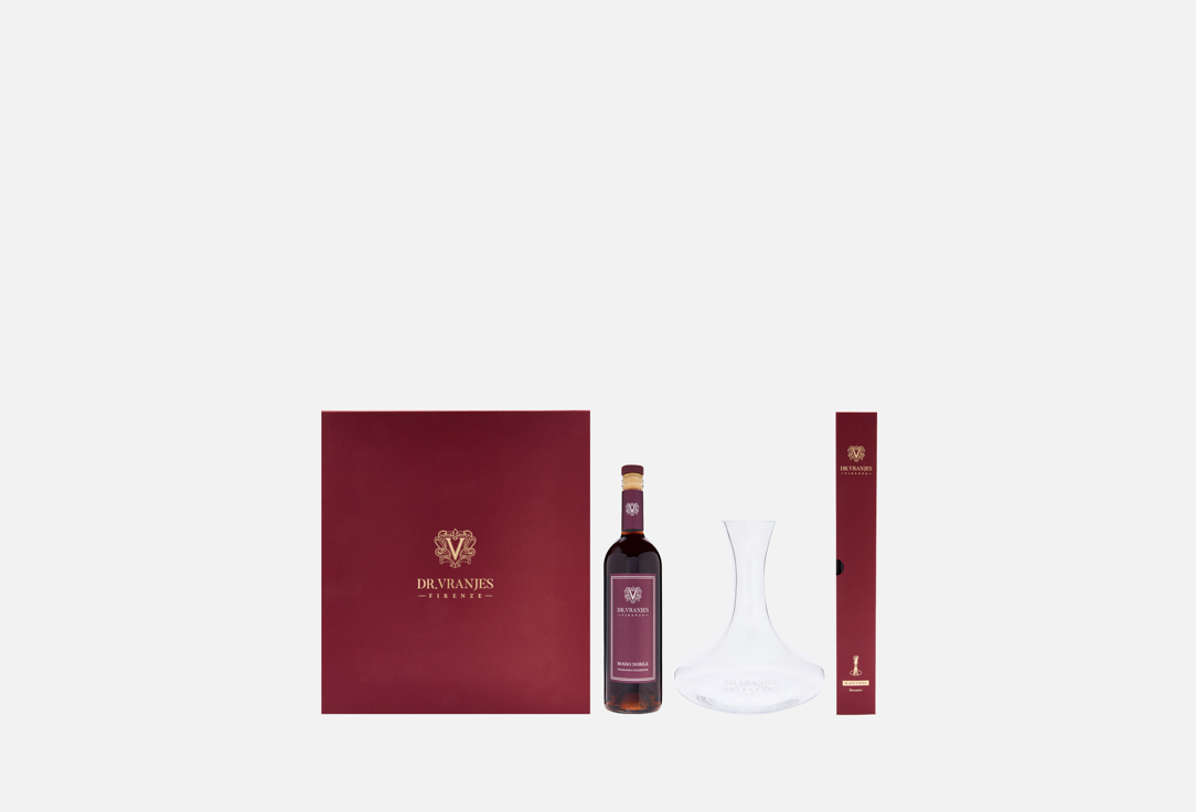 Изображение товара Подарочный набор ароматов Dr Vranjes Firenze Rosso Nobile 750 мл стеклянный декантер