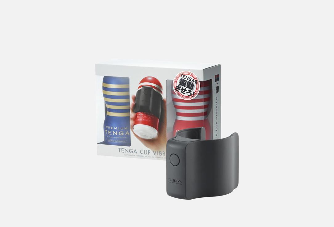 Изображение товара Набор вибратор и мастурбаторы Tenga Cup Vibrator 1st set - 7 режимов и реалистичный вакуум