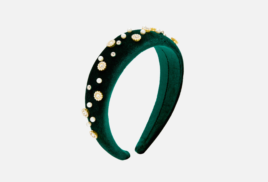 Изображение товара Ободок для волос Catrice Festive treasures velvet headband праздничный стиль