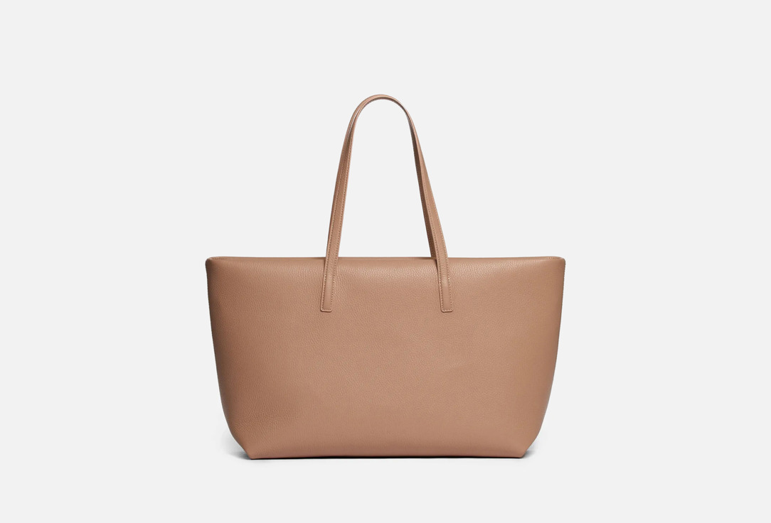 Изображение товара Стильная женская сумка-шопер из натуральной зернистой кожи ELLE Sandstone