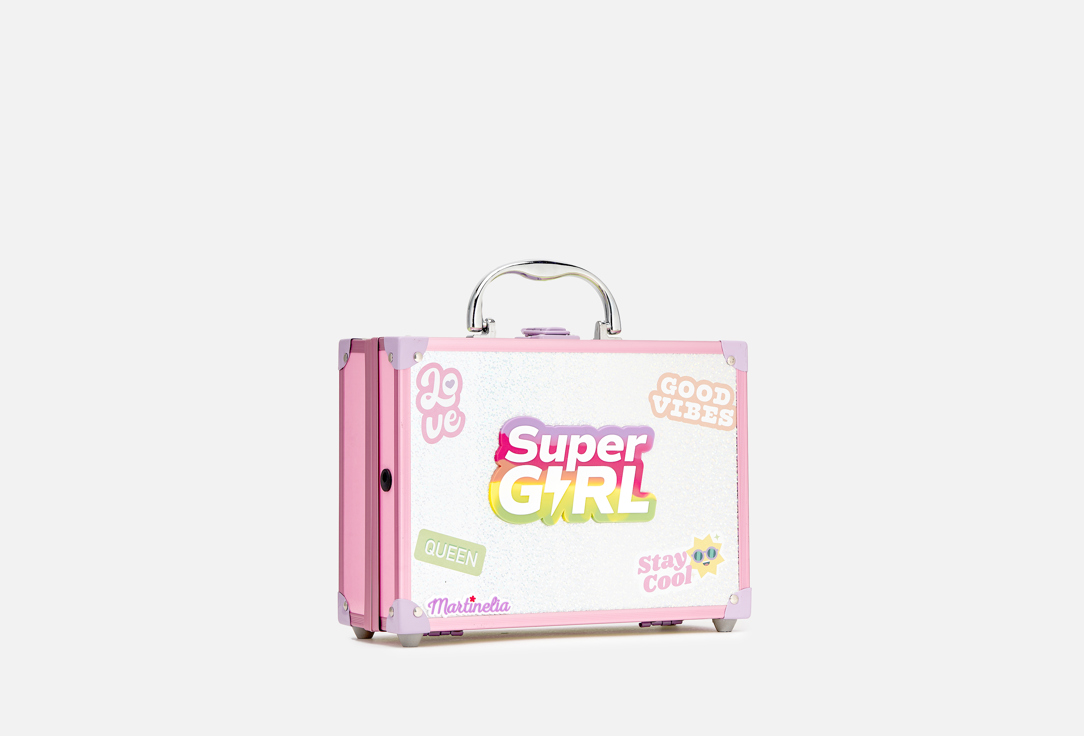 

Набор детской косметики MARTINELIA, Supergirl LED mirror 27 шт