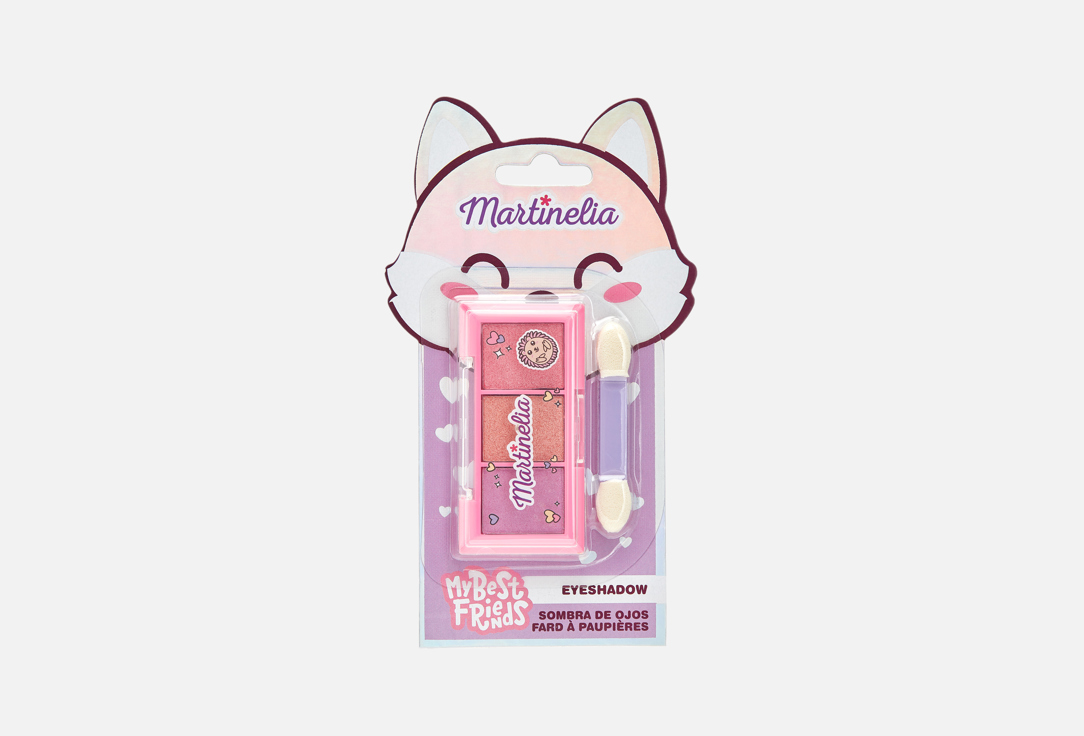 Изображение товара Детские тени для век Martinelia violette набор 3 оттенка компактные безопасные