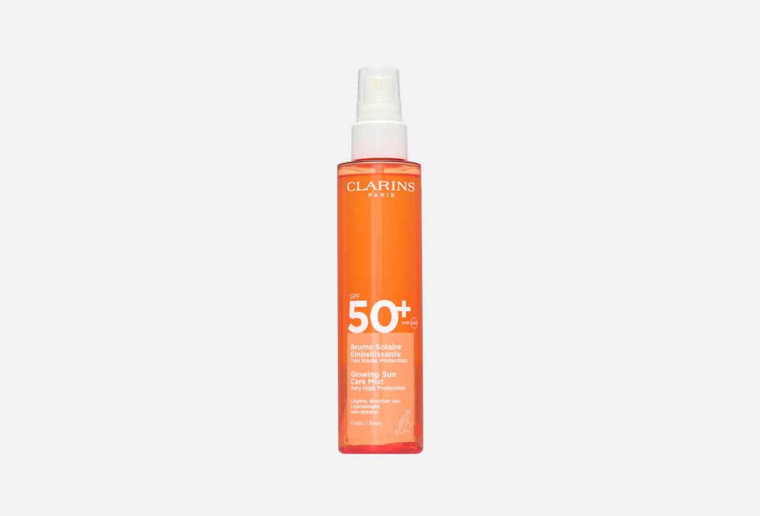 

Увлажняющий солнцезащитный спрей для тела SPF 50+ CLARINS, SUNCARE BODY MIST SPF50+ 150 мл