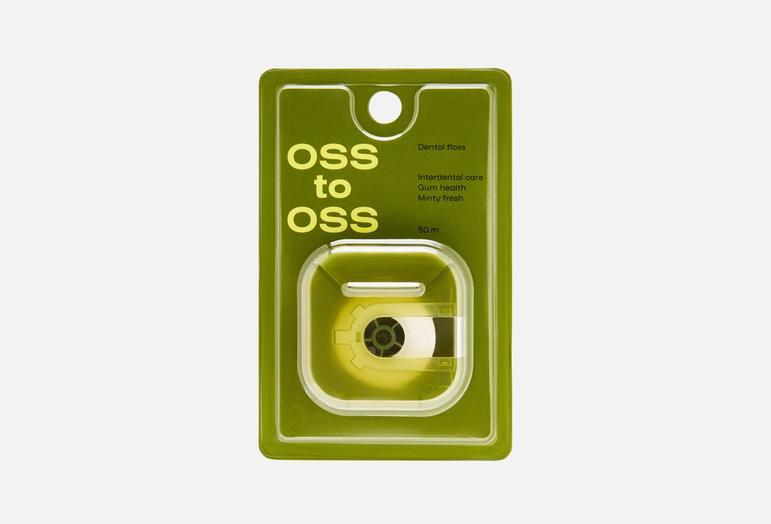 Изображение товара Зубная нить oss to oss Minty fresh, 50м