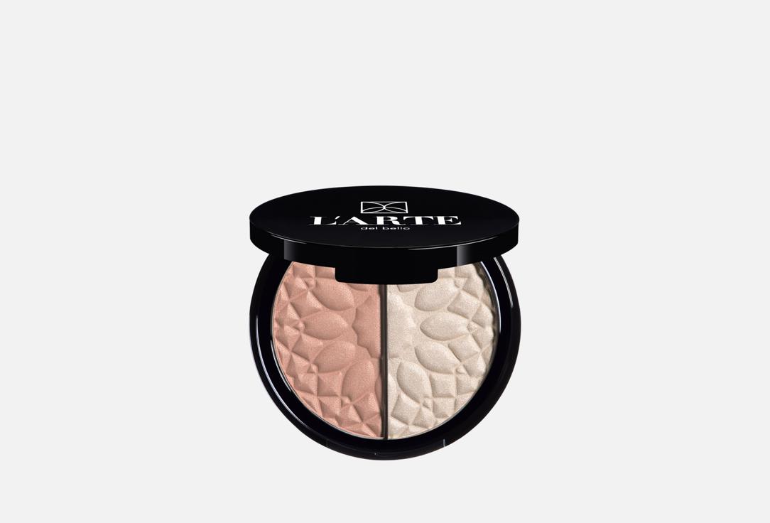 Изображение товара Палетка румян и хайлайтера L'Arte del Bello для любого типа кожи