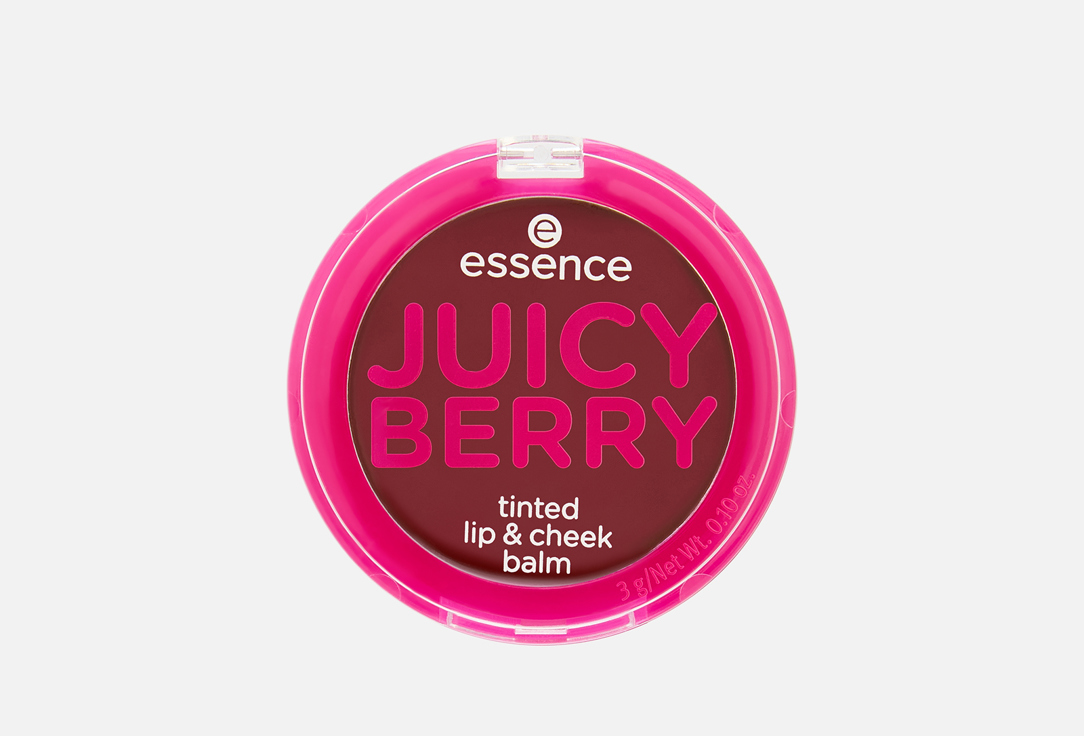 Изображение товара Эссенс Juicy berry тинтированный бальзам для губ и щек универсальный