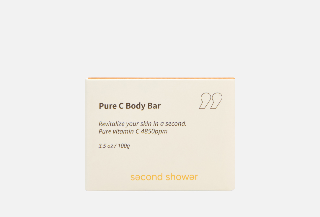 Изображение товара Твердое мыло для тела Second Shower Pure C Body Bar