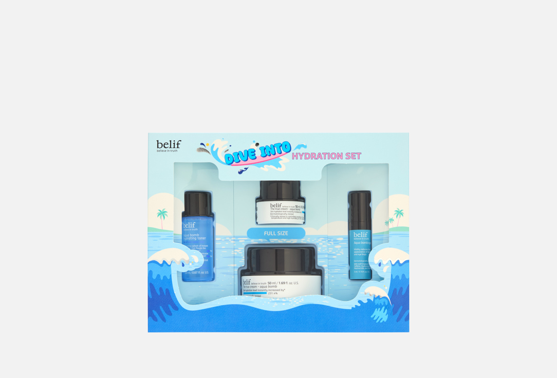 Изображение товара Набор увлажняющих средств для лица belif DIVE INTO HYDRATION