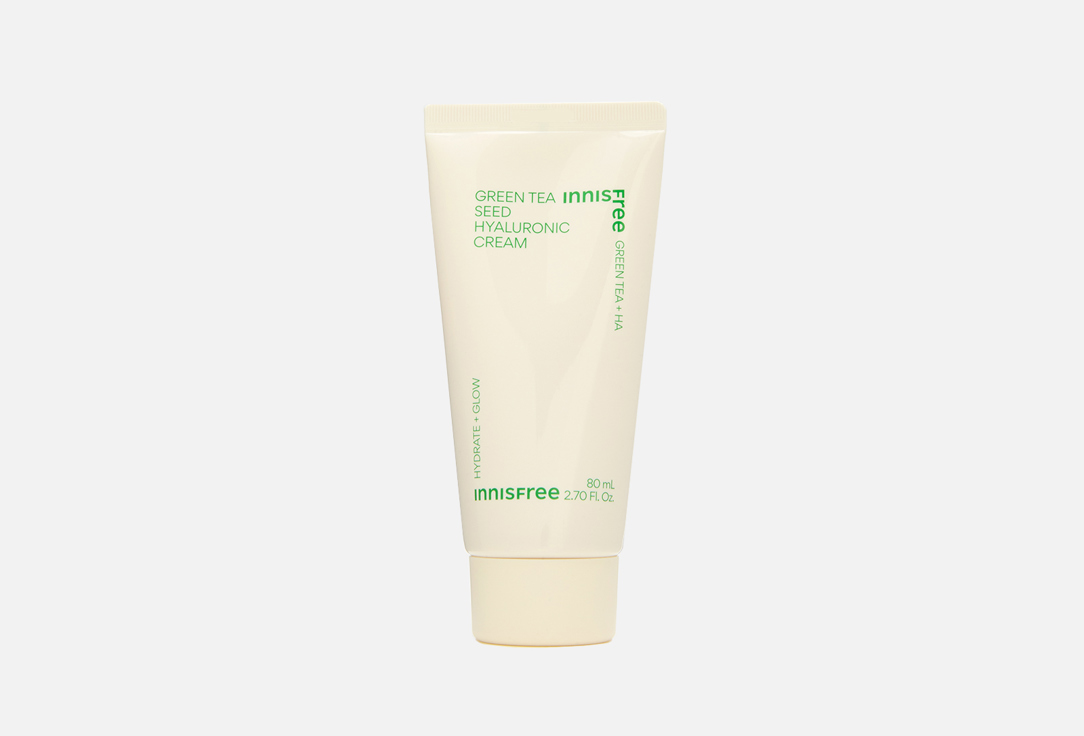 Крем для лица INNISFREE Green tea seed hyaluronic cream 80 мл