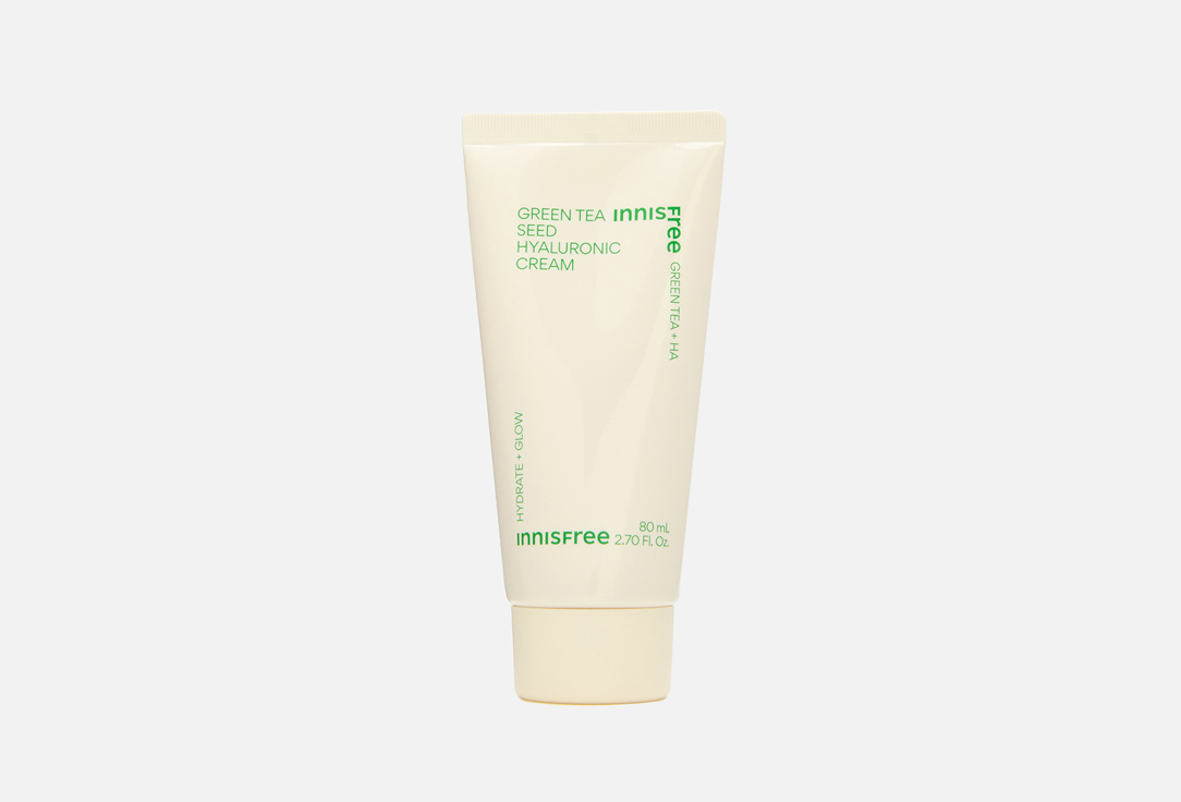 Крем для лица INNISFREE Green tea seed hyaluronic cream 80 мл