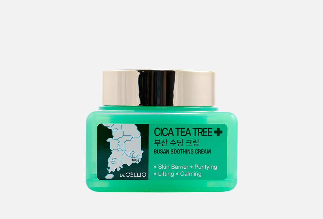 Изображение товара Крем для лица Dr.Cellio BUSAN CICA TEATREE SOOTHING CREAM