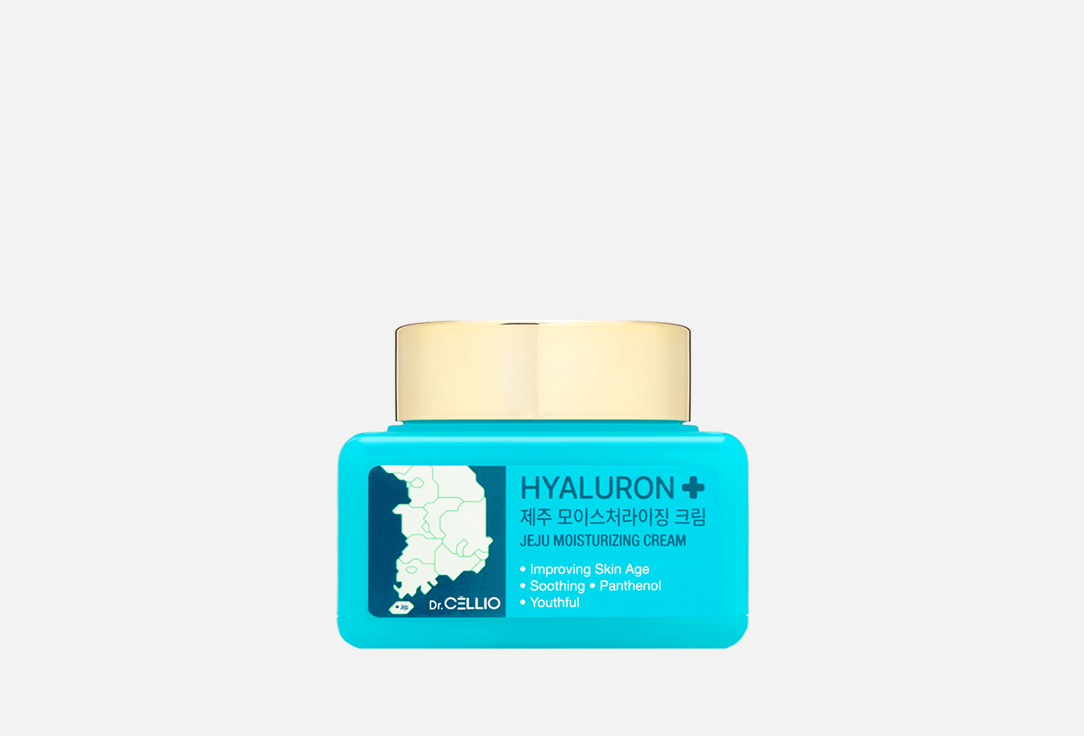 Изображение товара Крем для лица Dr.Cellio JEJU HYALURON MOISTURIZING CREAM