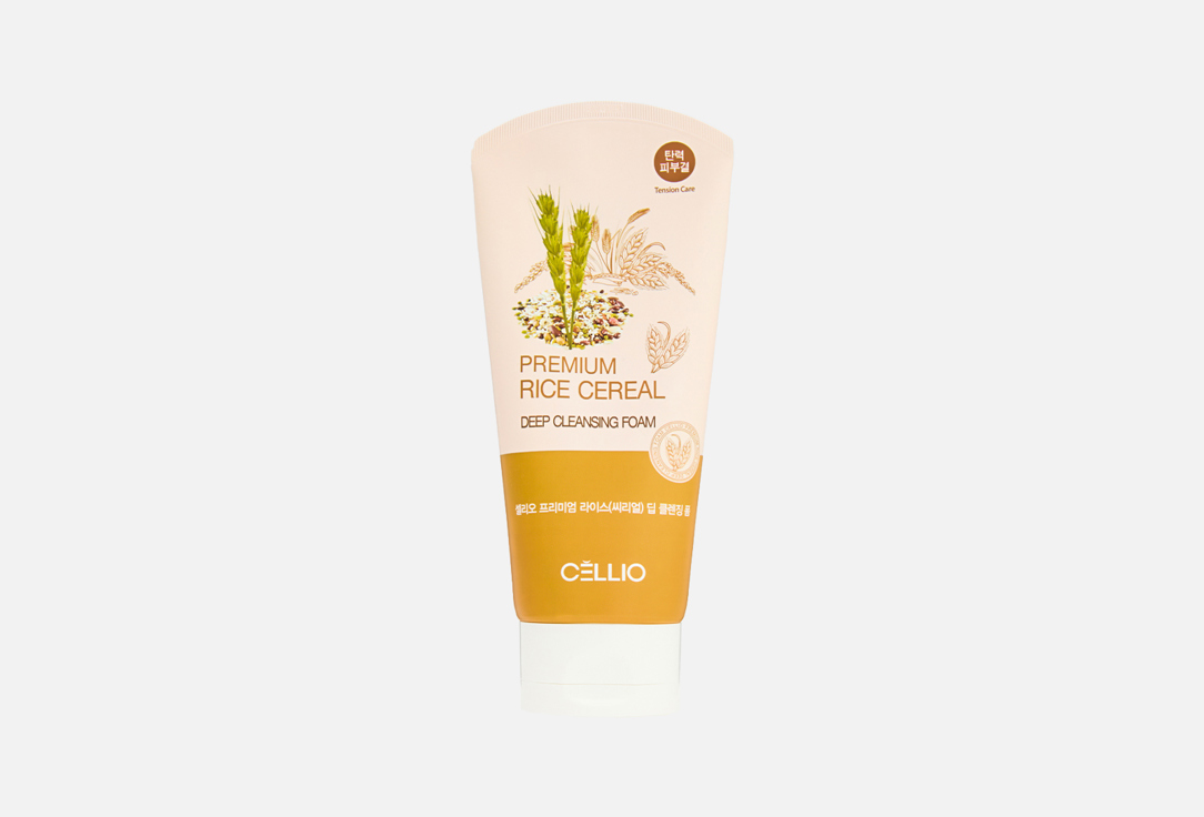 

Пенка для умывания DR.CELLIO, PREMIUM RICE CEREAL DEEP CLEANSING FOAM 150 мл