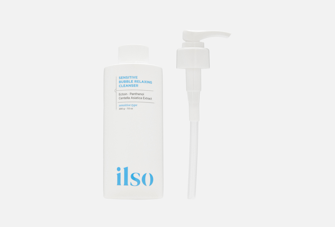 Изображение товара пузырьковая Пенка для умывания ILSO SENSITIVE BUBBLE RELAXING CLEANSER