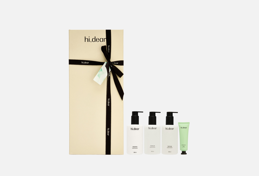 Изображение товара Набор для ухода за руками и телом hi,dear Basil & vetiver