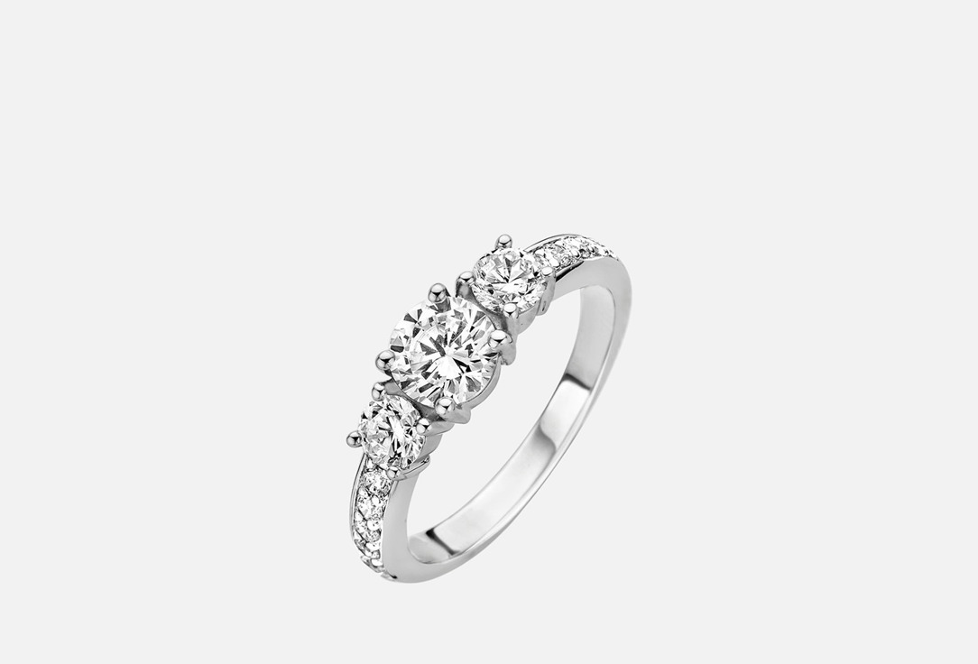 Изображение товара Кольцо серебряное Ti Sento The classics фианит платина