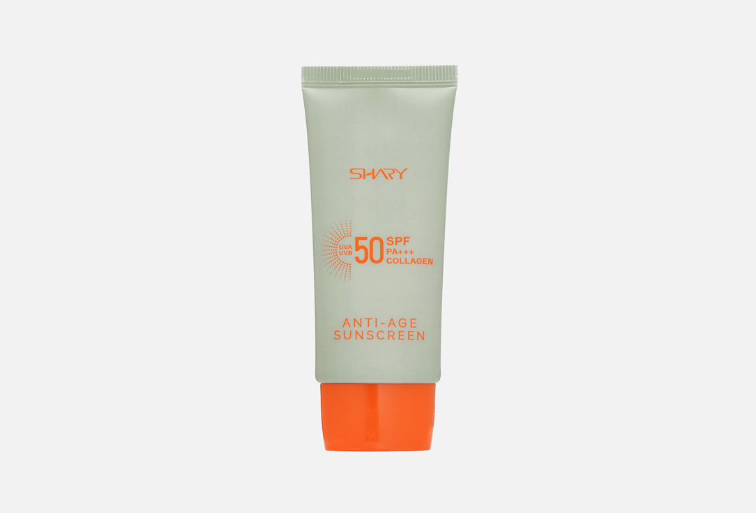 Изображение товара Солнцезащитный антивозрастной крем для лица SPF 50+ Shary Anti-aging Sunscreen Face Cream with Collagen