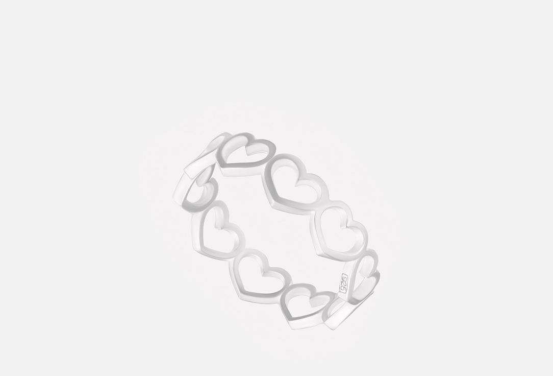 Изображение товара Кольцо серебряное Nur Silver Hearts