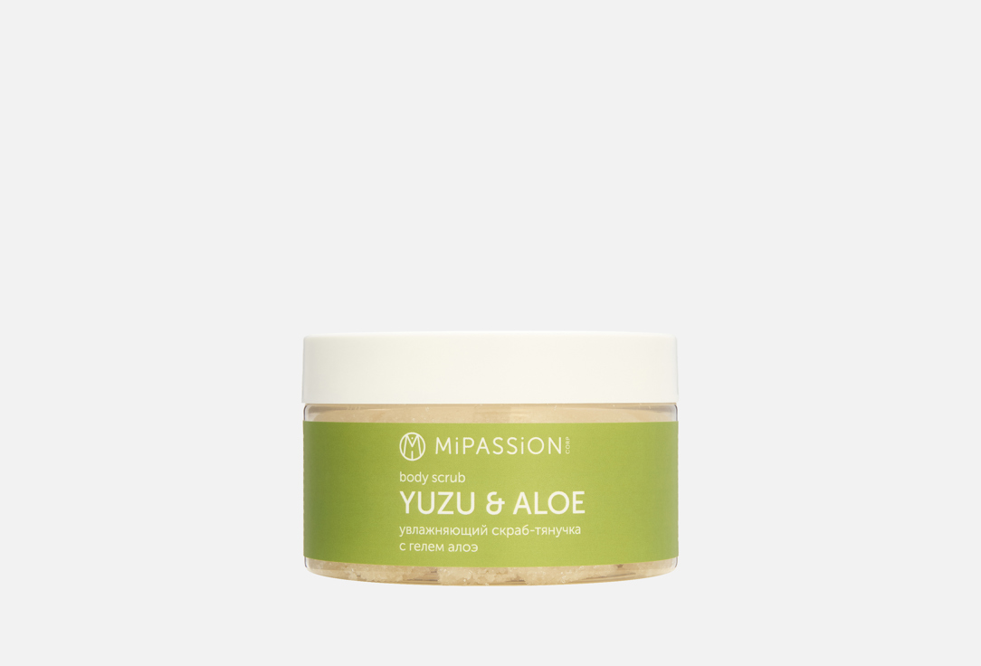 Изображение товара Увлажняющий скраб-тянучка MiPASSION Yuzu & Aloe для тела 250 мл