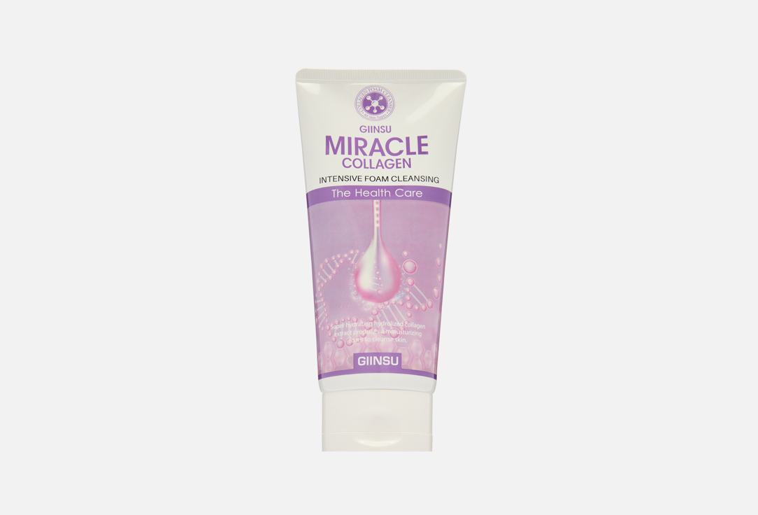 Изображение товара Пенка для лица GIINSU MIRACLE COLLAGEN 180 мл мягкое очищение увлажнение питание