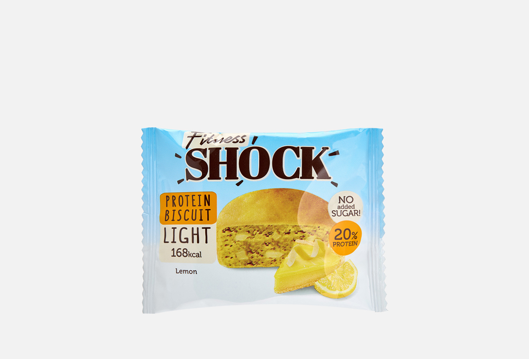 Изображение товара протеиновый бисквит FitnesShock Лимон