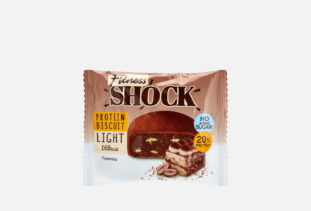 Изображение товара протеиновый бисквит FitnesShock Итальянский десерт