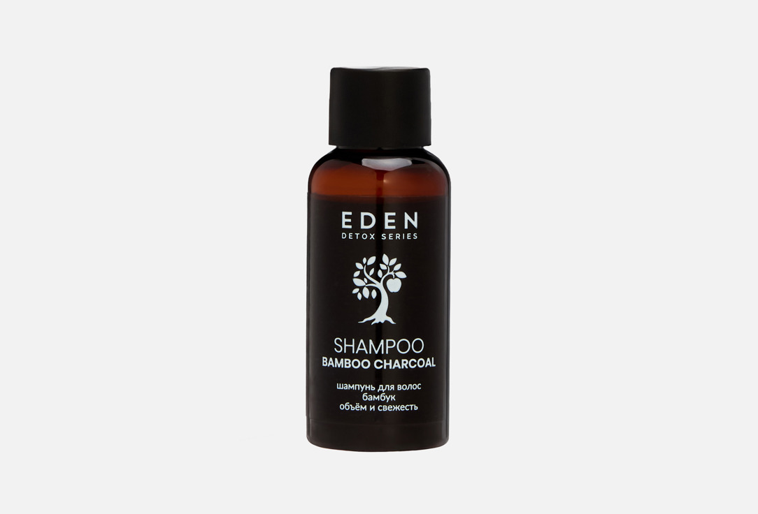 Изображение товара Шампунь для волос EDEN Bamboo Charcoal для жирных и поврежденных волос 30 мл