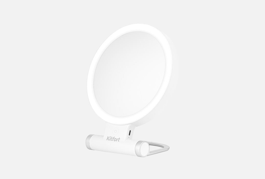 Изображение товара Косметическое зеркало Kitfort КТ-4131 с увеличением и подсветкой