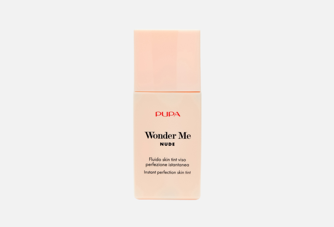 Изображение товара Тональный флюид Pupa Wonder me nude для естественного выравнивания кожи 30 мл