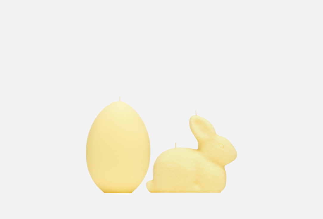 Изображение товара Набор свечей Butter lemon из премиального соевого и пальмового воска