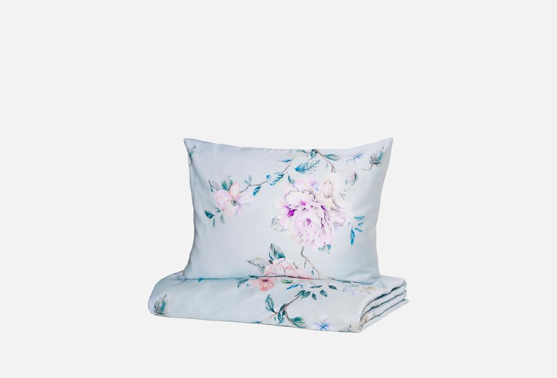 Изображение товара Комплект постельного белья Feresa Hygge NAMUA 1.5-спальный зеленый multicolor satin