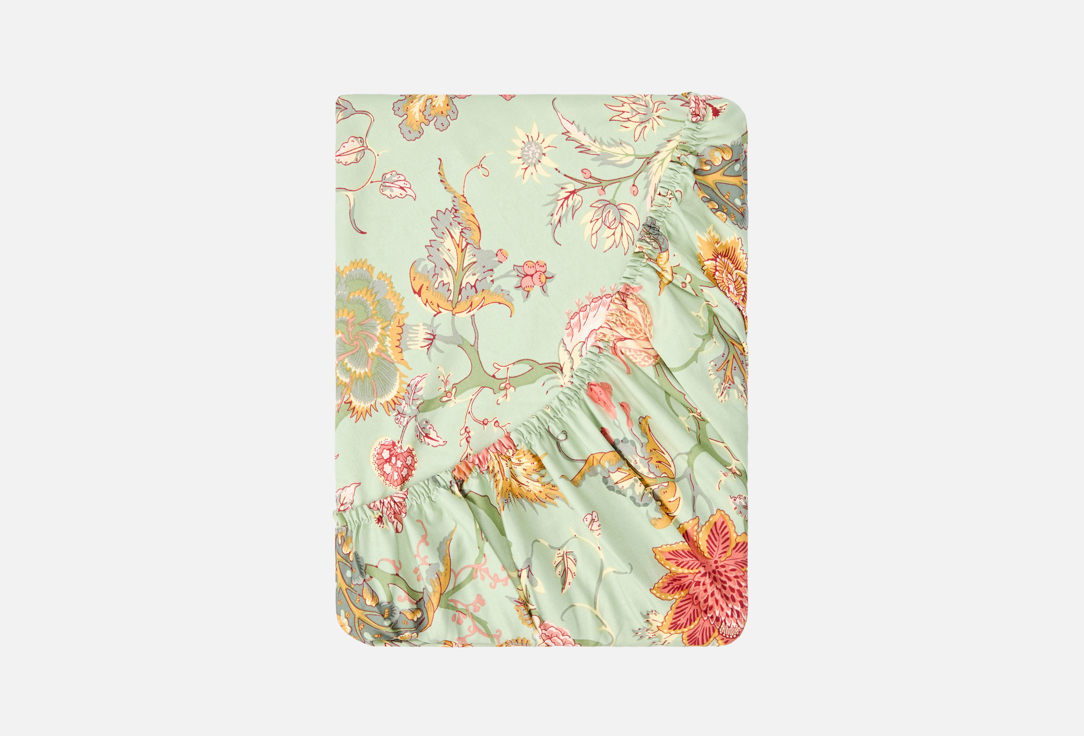 

Простынь на резинке FERESA HYGGE, Принт, NENDO, lgry grn mlt, 90x200 1 шт