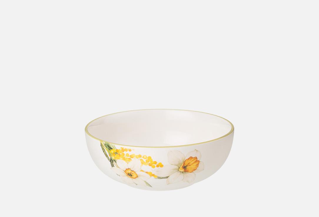 Изображение товара Салатник Agness SUNDAY 16,5х6 из доломитовой керамики 800 мл для сервировки