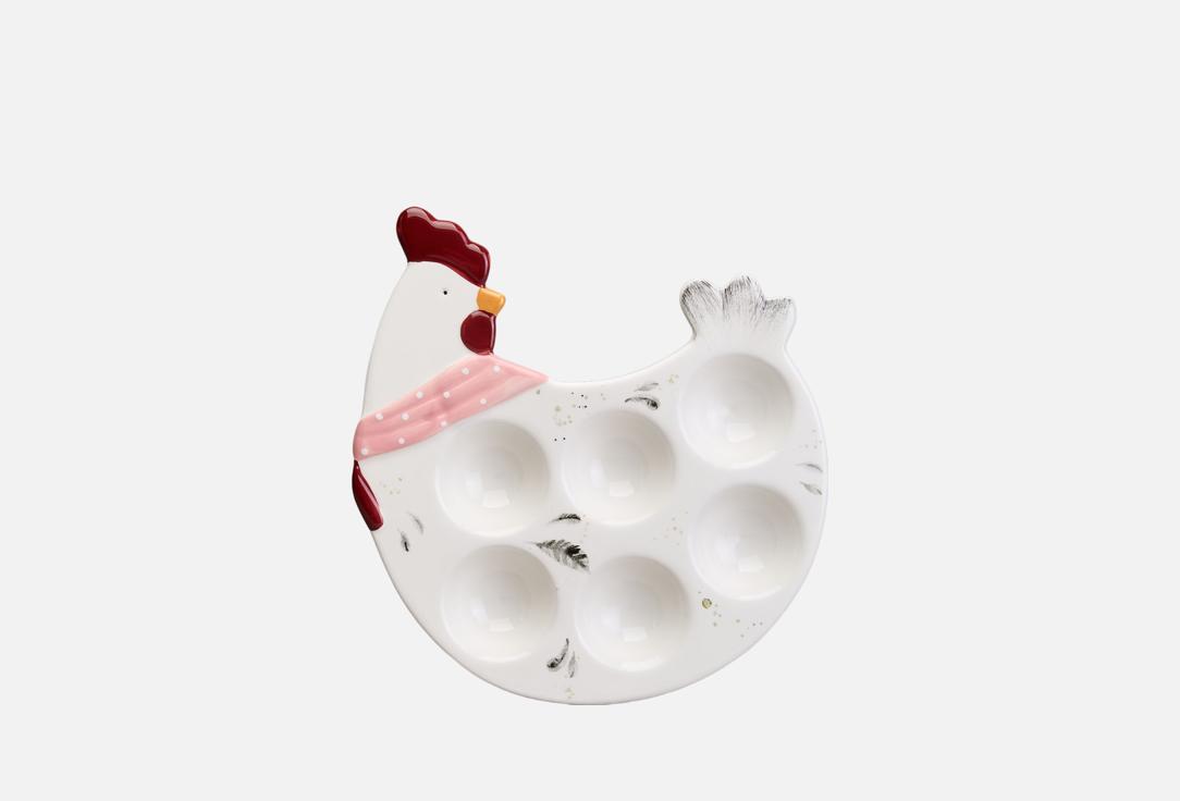 Изображение товара БЛЮДО НА 6 ЯИЦ Lefard FUNNY HENS, КУРОЧКИ, 24,3х22х3