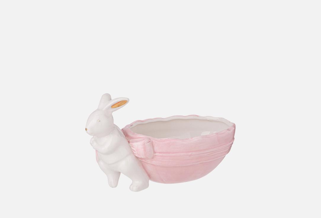 Изображение товара Конфетница Lefard BRIGHT RABBITS 19х10х10 керамическая для десертов и конфет
