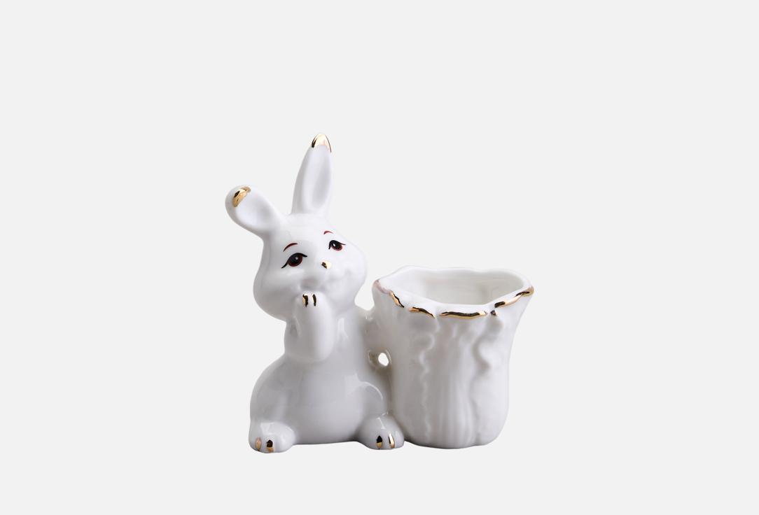 

ПОДСТАВКА ДЛЯ ЗУБОЧИСТОК LEFARD, Белый, КРОЛИК, 8 СМ 1 шт