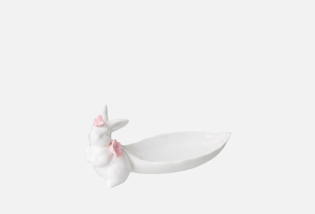 Изображение товара ПОДСТАВКА ДЕКОРАТИВНАЯ ДЛЯ МЕЛОЧЕЙ Lefard ЗАЙЧИК, 18,2х7х8,3