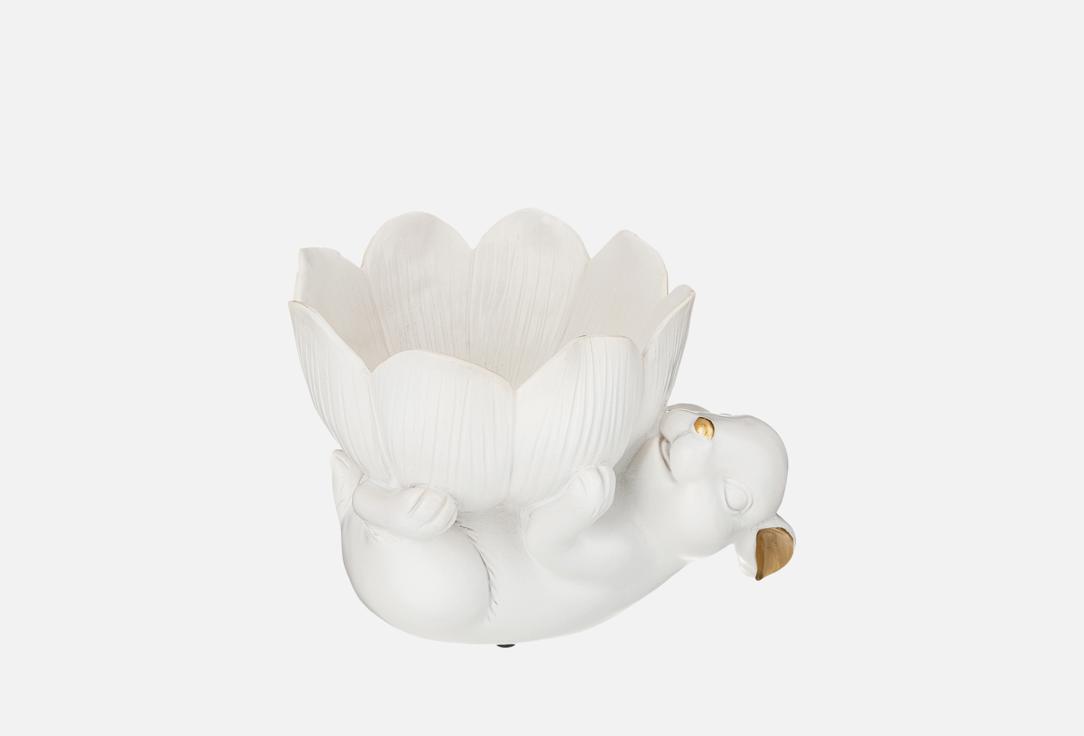 Изображение товара ПОДСТАВКА ДЕКОРАТИВНАЯ ДЛЯ МЕЛОЧЕЙ Lefard ЗАЙЧОНОК, 21,5х17х16,5