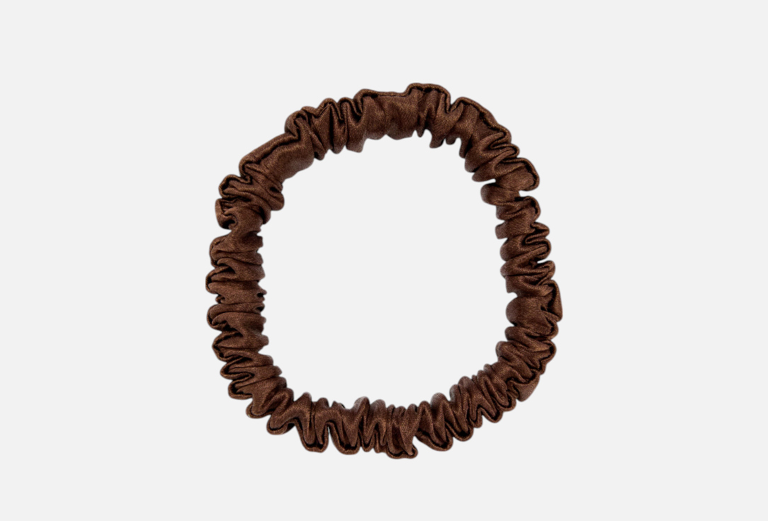 Изображение товара Резинка шёлковая AYRIS SILK узкая, шоколад