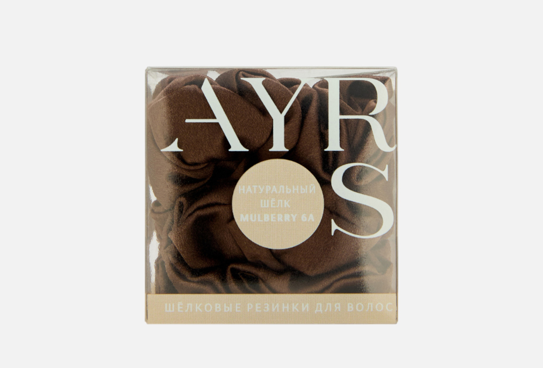 Изображение товара Резинки шёлковая AYRIS SILK средние, шоколад