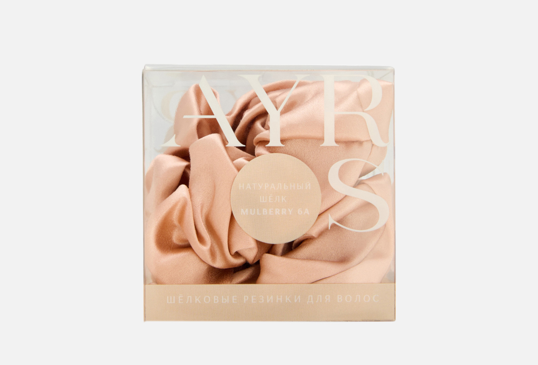 Изображение товара Резинки шёлковая AYRIS SILK широкие, розовое золото