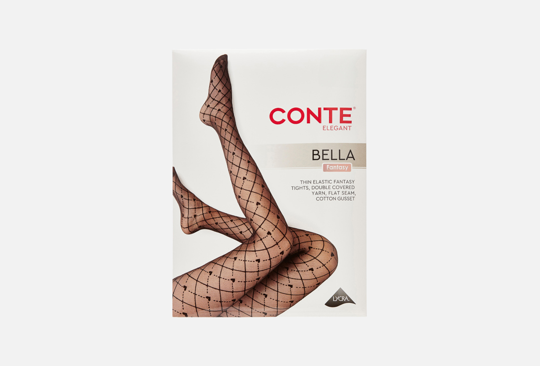 Изображение товара Колготки CONTE ELEGANT Fantasy Bella nero